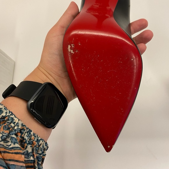 Worn 2-3 times! You should get 1/2 to a size up in these as they’re pointed toe - Picture 3 of 3